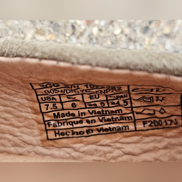 UGG Elise Studded Suede Shoe 7.5 - Picture 4 of 6